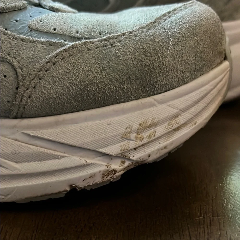 Hoka One One Women's Sneakers - Light Sage Green and White